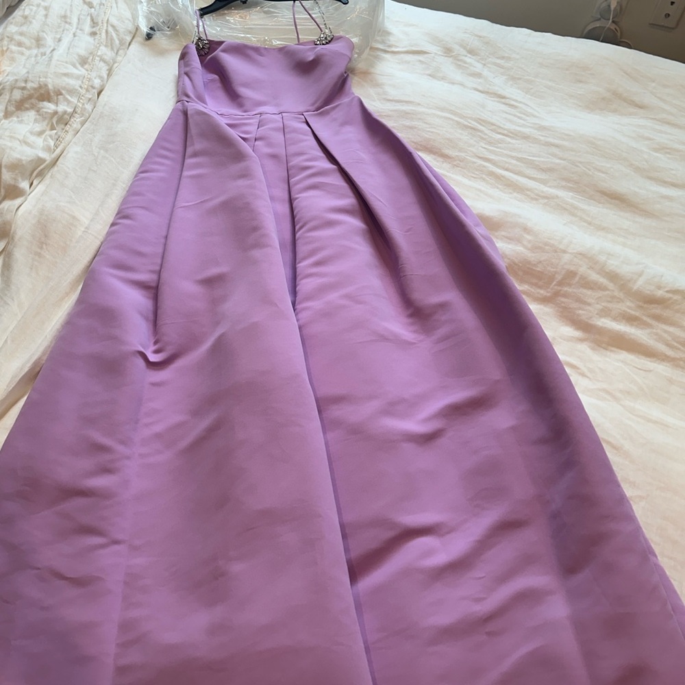 NWT SACHIN & BABI GWEN DRESS LILAC size 4 - Picture 9 of 9